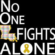 No One Fights Alone Logo