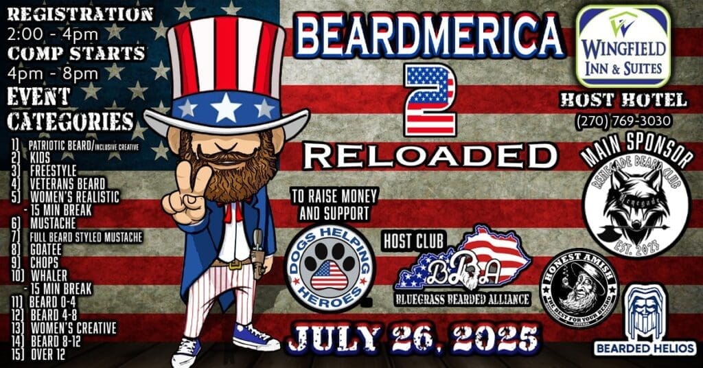 Beardmerica 2 Reloaded! Logo