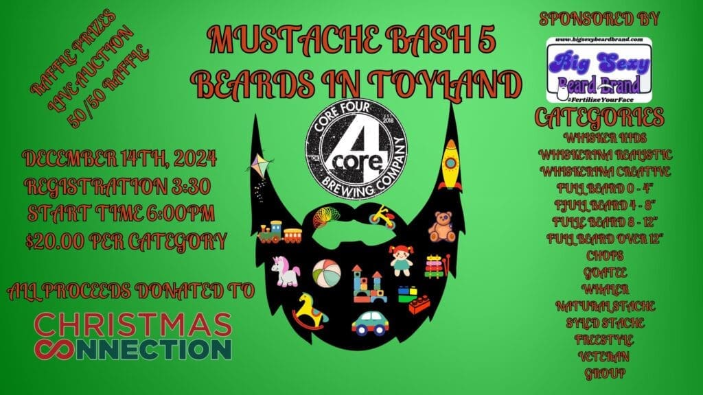 5th Annual Mustache Bash Logo