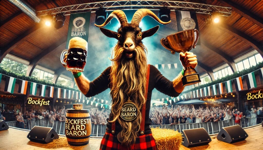 Bockfest Beard Baron Competition 2025 – THE RETURN | Cincinnati Ohio Logo