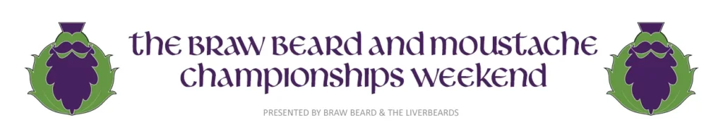 Braw Beard and Moustache International Championship Logo