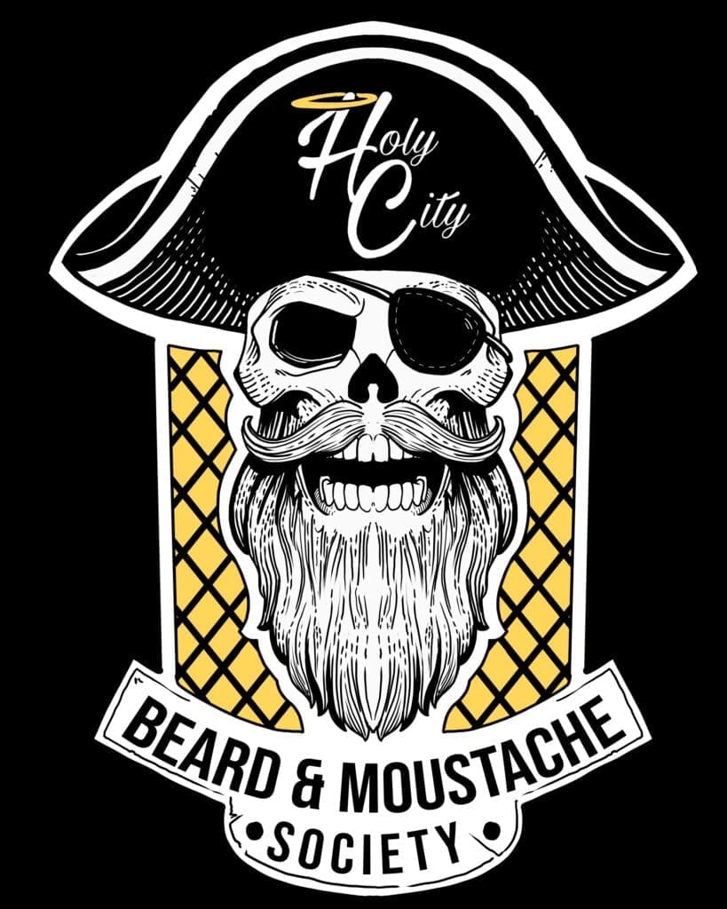 Holy City Beard and Moustache Society Logo