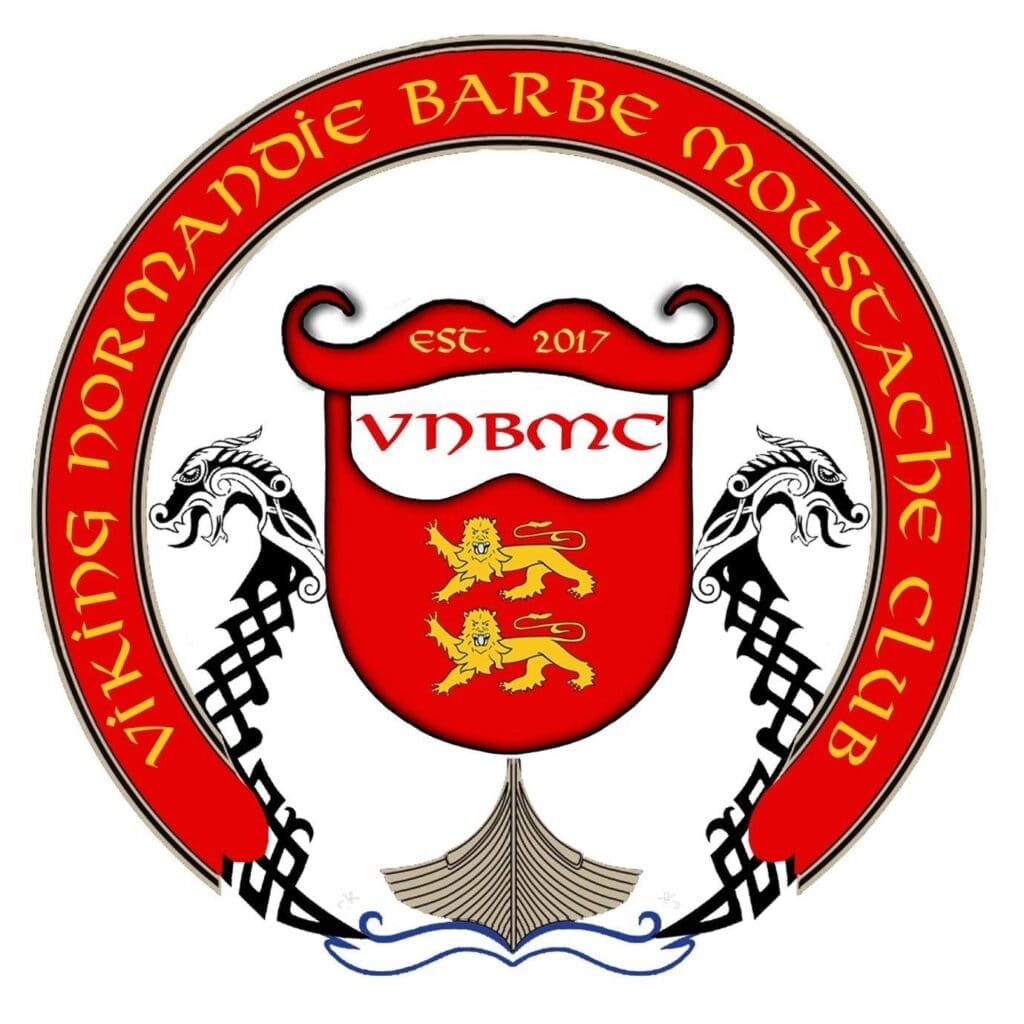 Viking Normandie Barbe Moustache Club Logo