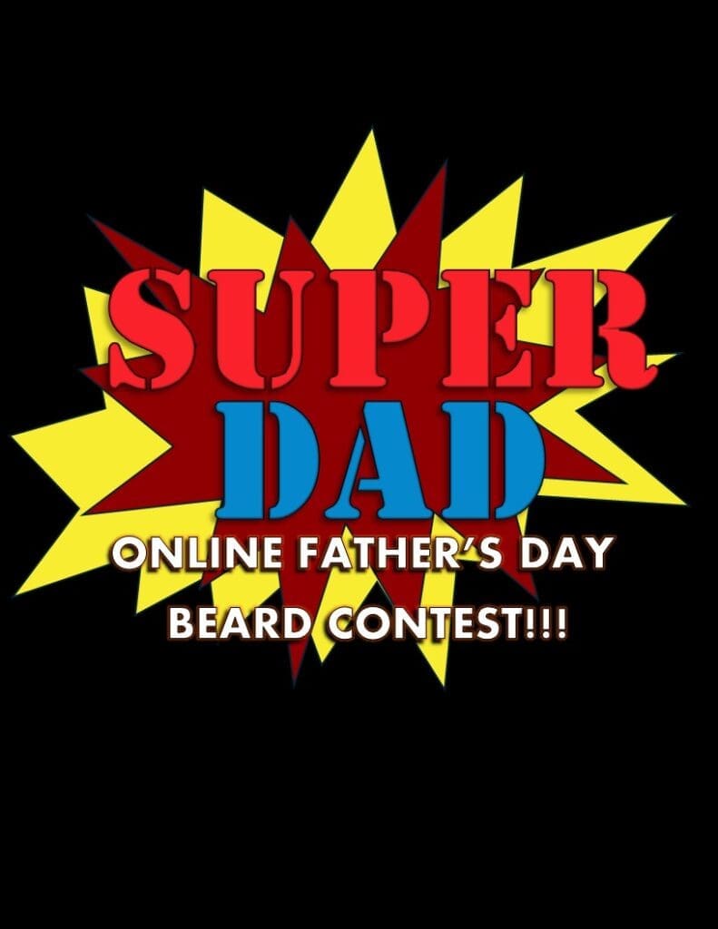 Super Dad II The Return Online Beard Contest Logo