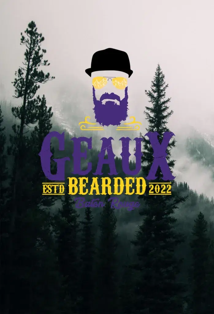 Geaux Bearded Logo