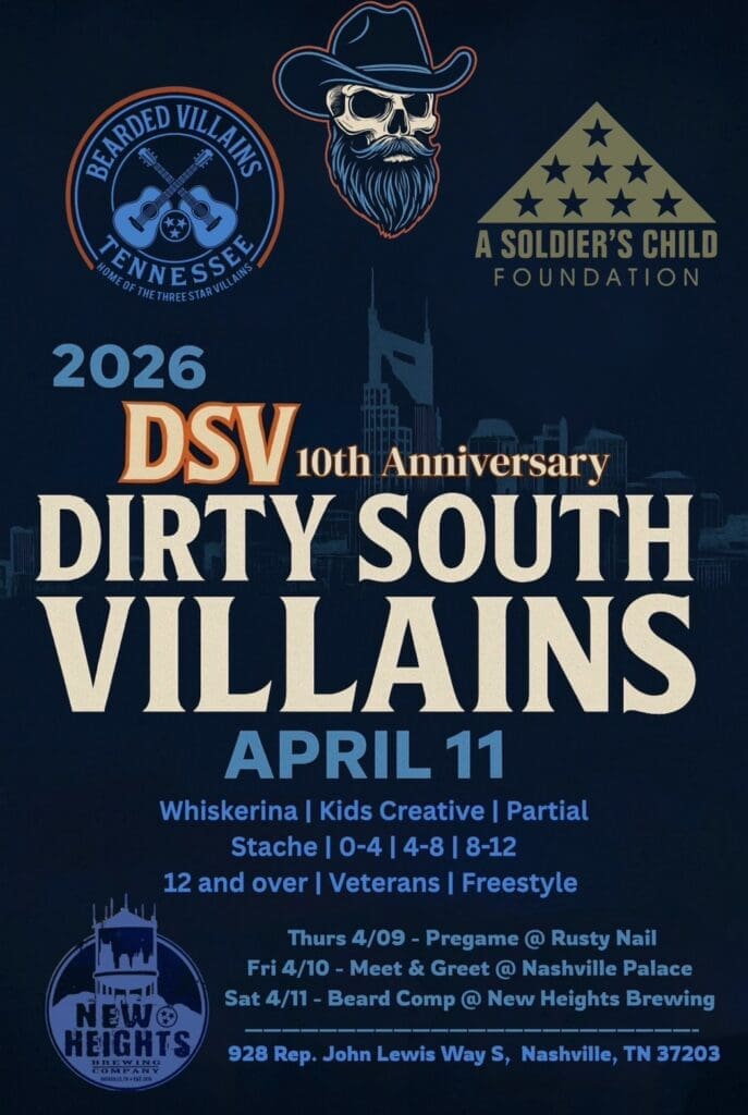 Dirty South Villains 10 | Nashville, Tennessee Logo