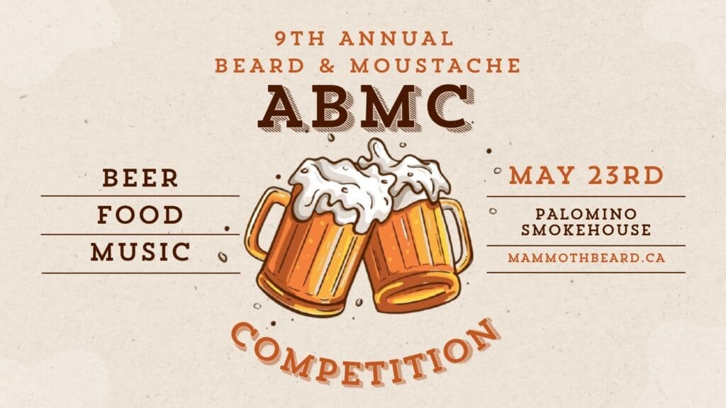 Ninth Annual Alberta Beard and Moustache Championships | Calgary, Alberta Canada Logo