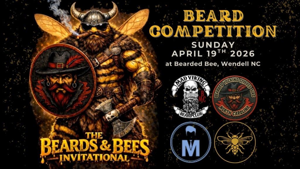 Beards & Bees Invitational | Wendell, North Carolina Logo