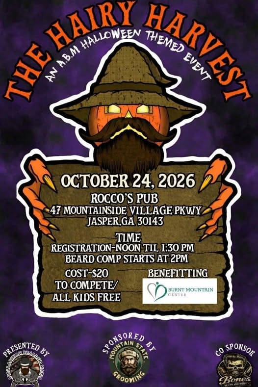 The Hairy Harvest | Jasper, Georgia Logo